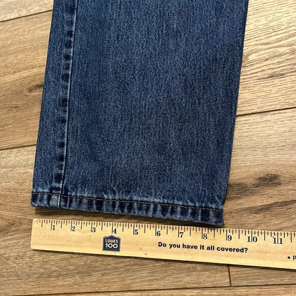 Men's Levis 550 Relaxed Fit Denim Jeans SIZE 40x30 Blue Cotton Modern Red Tab - Picture 6 of 12